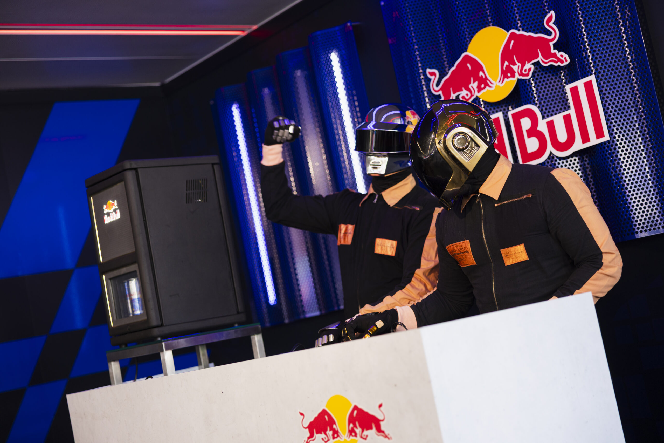 Dj entertainment at Red Bull Pit Lane
