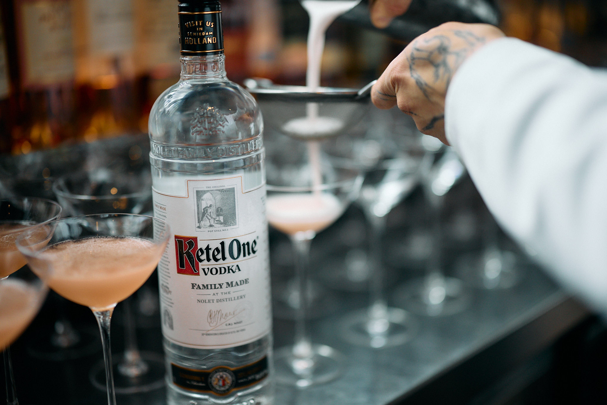 Ketel One Tomatini cocktail