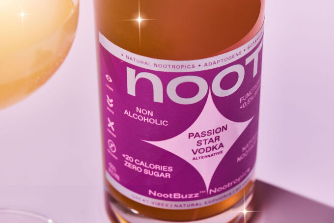 Noot passion star vodka spirit and signature serve