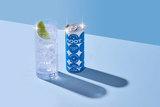 Noot gin and tonic can and signature serve
